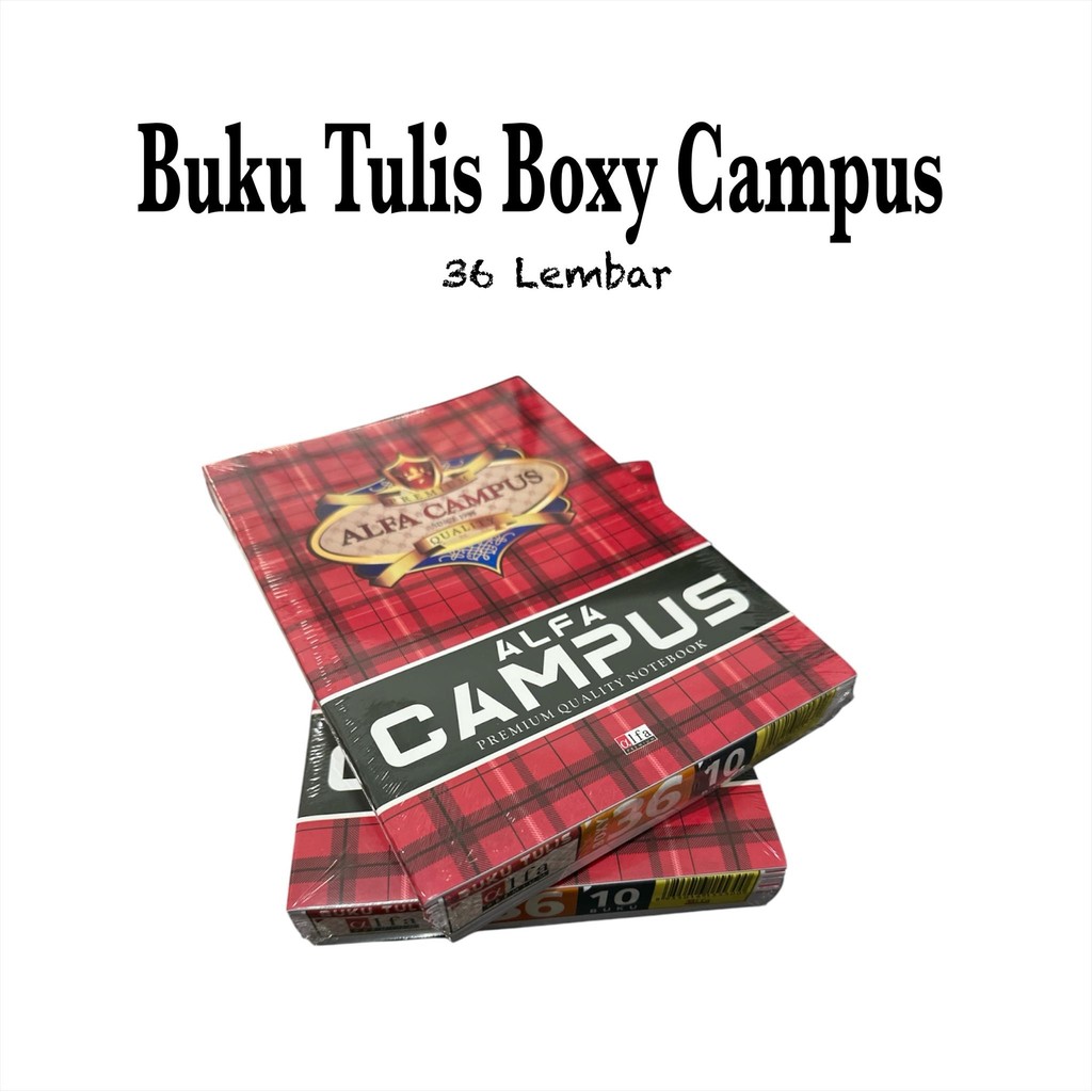

[10 PCS] Buku Tulis Garis Boxy 36 Lembar Murah (Pak)