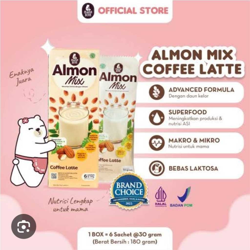 MAMABEAR - ALMON MIX COFFEE LATTE