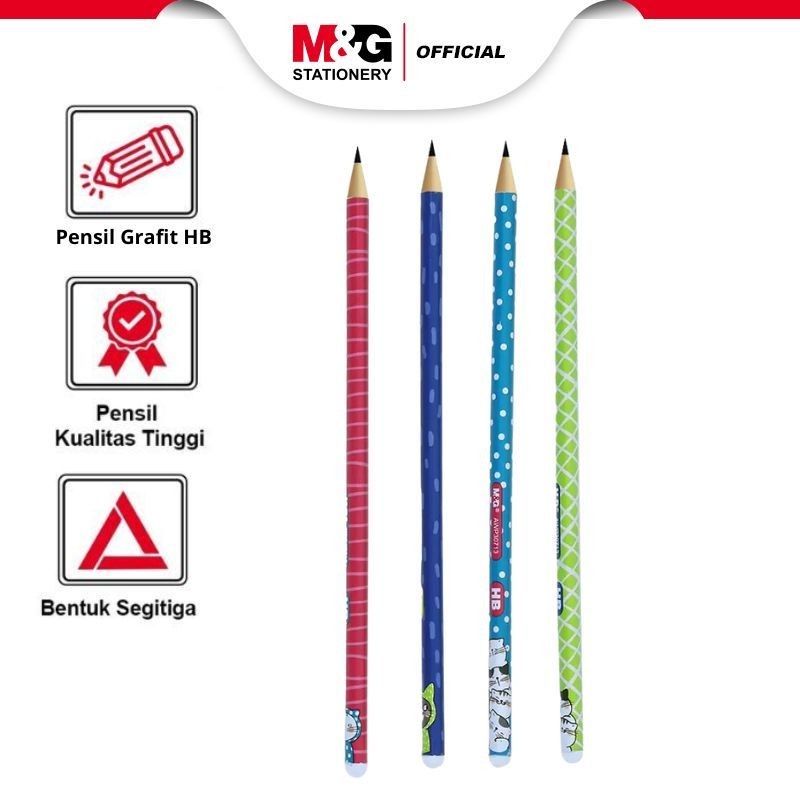 

M&G "SO MANY CATS" Pencil triangle HB