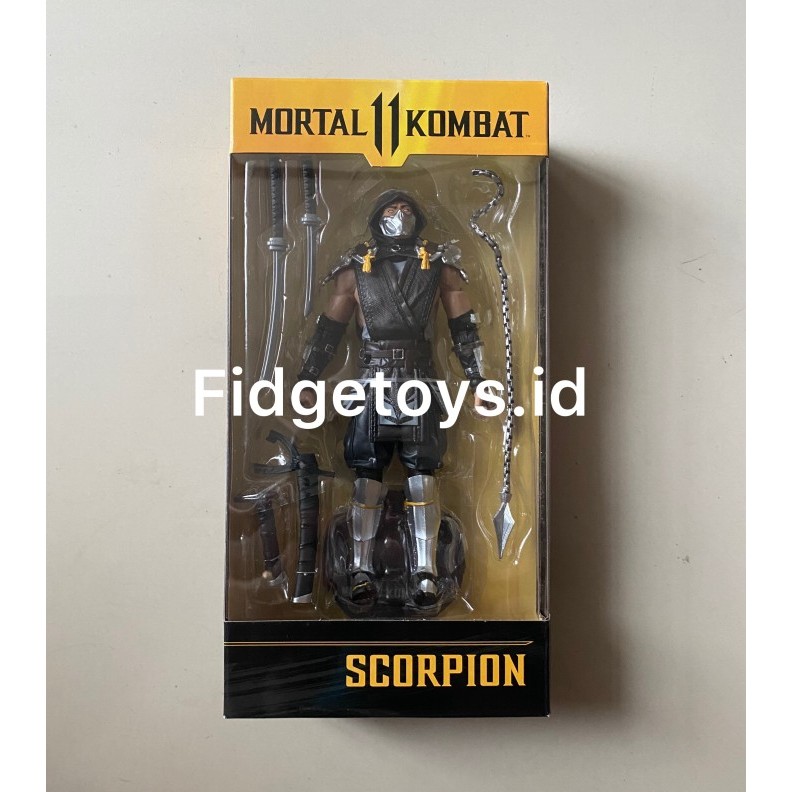 ✔HST.H✔ - READY STOCK McFarlane Toys Mortal Kombat 7 Scorpion In The Shadow Action Figure