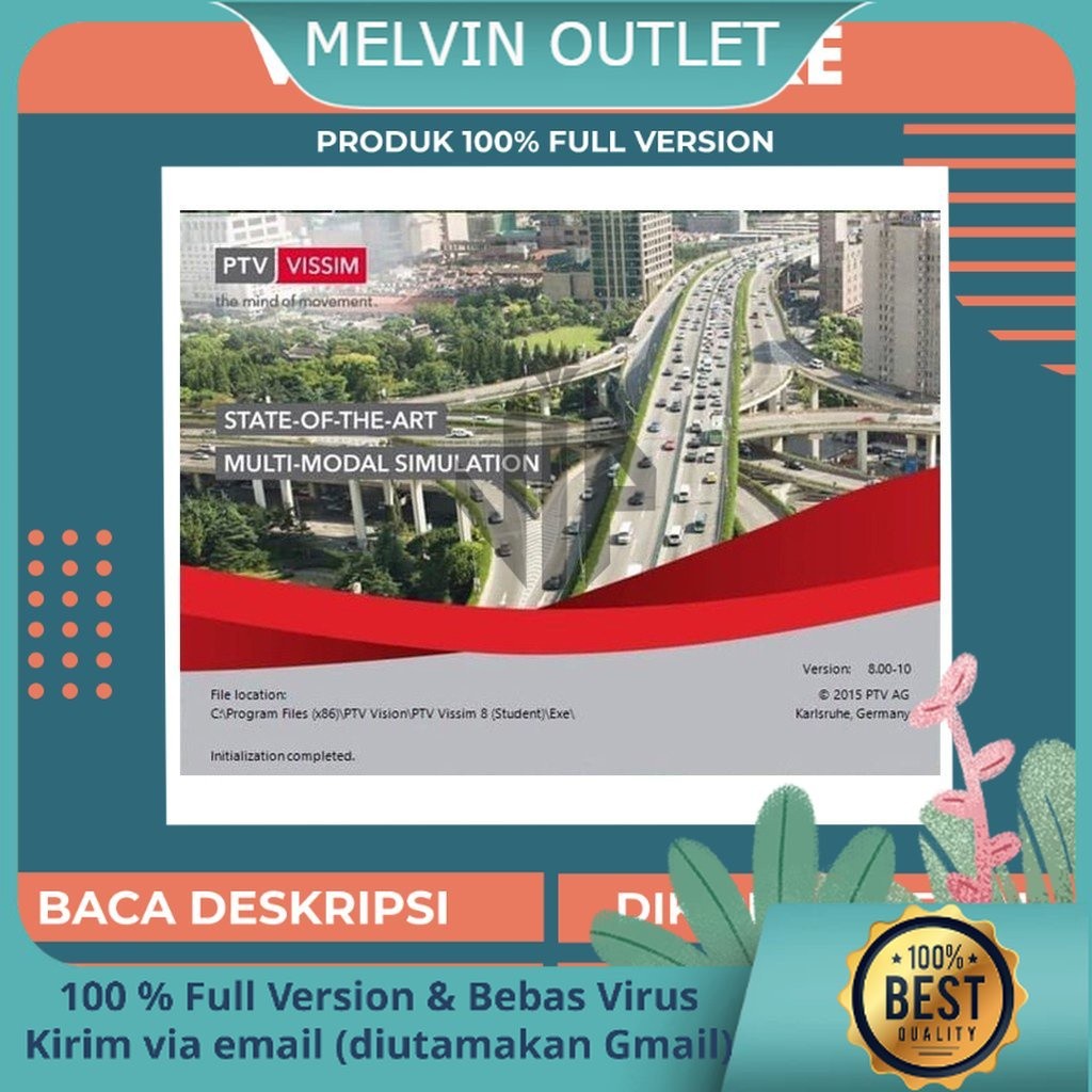 Software PTV VisSim 6 With AddOns - Geometries Analysing Public Transport Full Version Terbaru