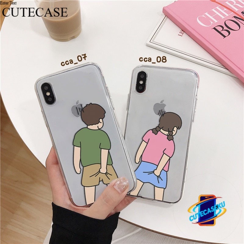 Custom Case New Series Couple Design Softcase All Tipe HP Casing Anticrack / Blackmatte / Armor Case