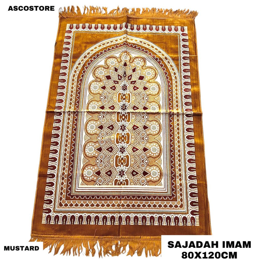 Sajadah Imam Lebar Besar 80x120 cm Sajadah Sholat