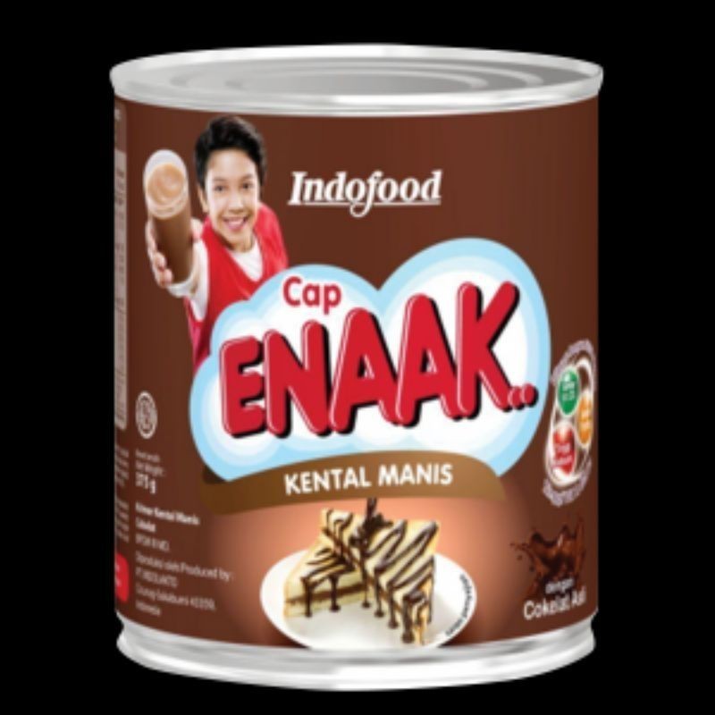 

Cap Enaak Kental Manis Coklat 370gr - ABO