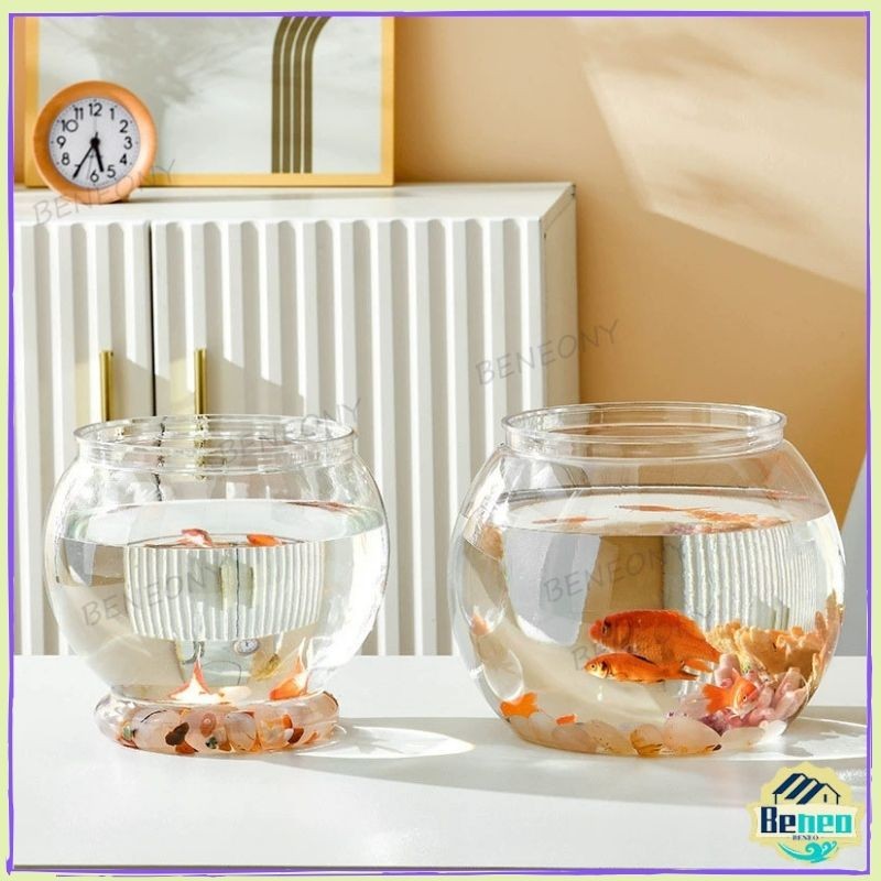 Aquarium Kaca Bulat Toples Aquarium Toples Bulat Ikan Hias Aquarium /Aquarium Bulat Fish Bowl