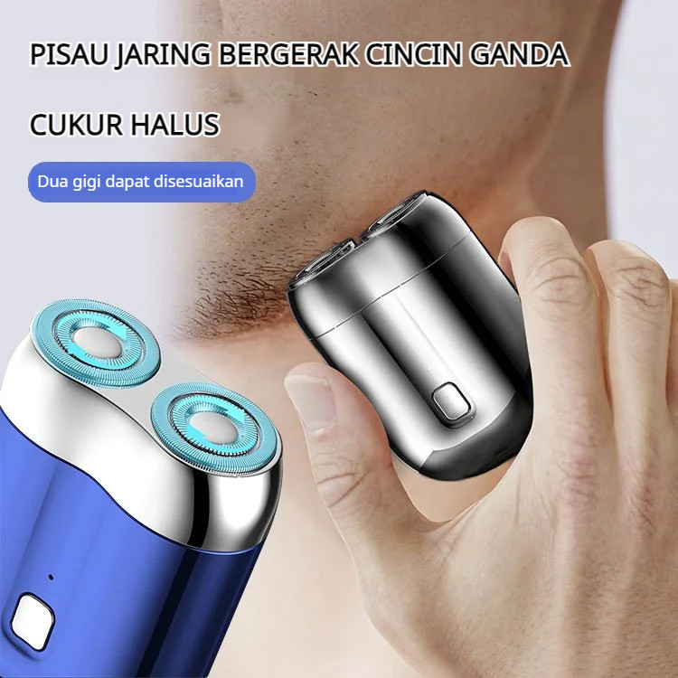 Alat Cukur Portable Mini Shaver Alat Cukur Jenggot Elektrik Waterproof Alat Cukur Elektrik Pencukur 