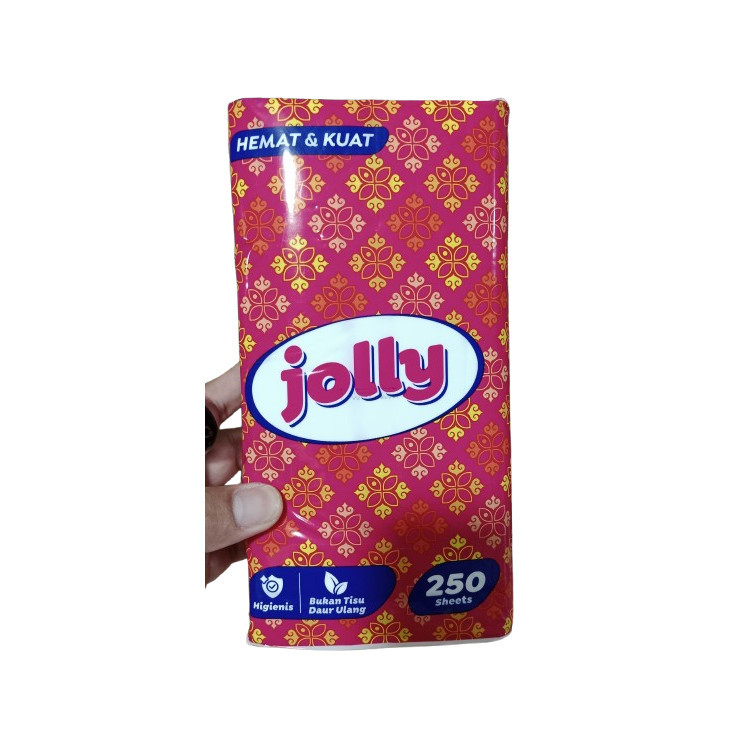 HARGA GROSIR COMBO Hemat 5 Pcs Tisu Jolly 250 Sheat / Tisu Wajah Jolly 250