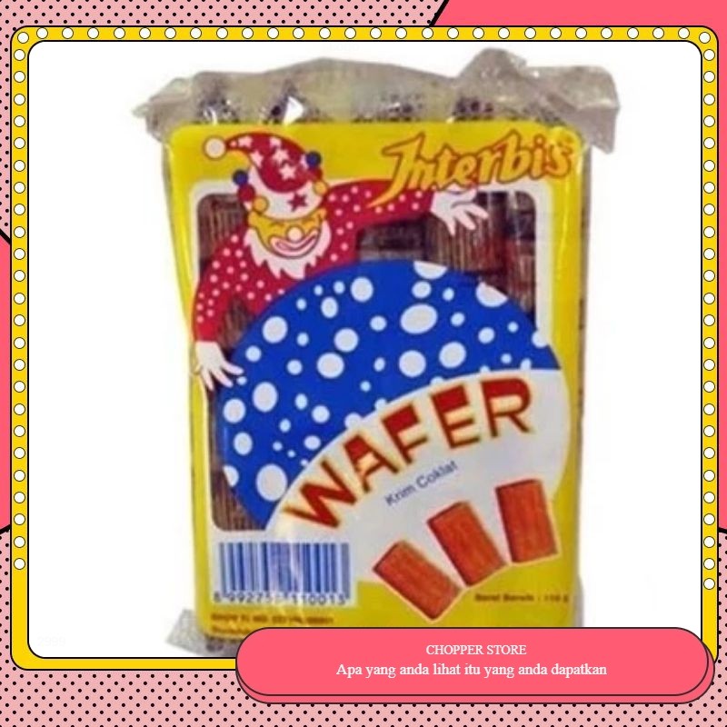 

Interbis Wafer Chocolate Biscuit 110gr CP