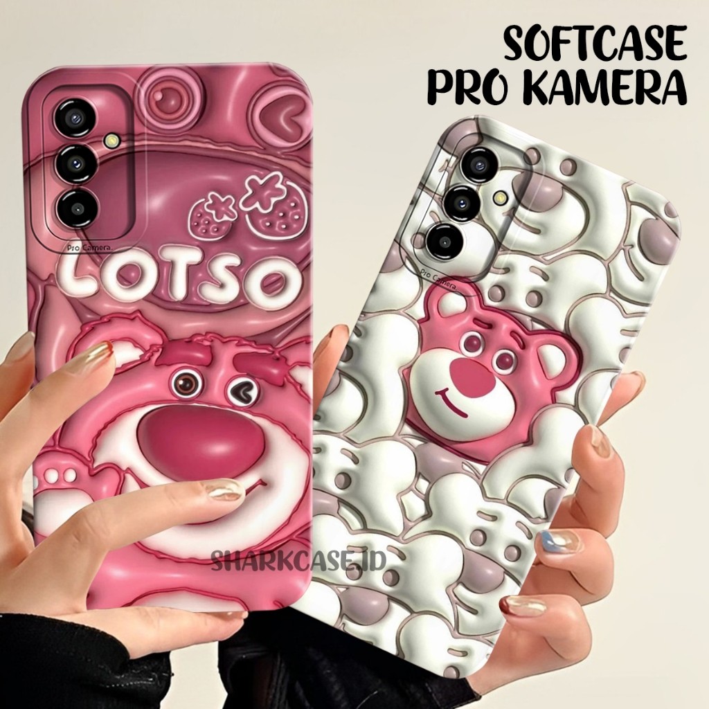 [SHARK] Softcase SAMSUNG A05s A05 A15 A14 A24 A25 A34 A35 A53 A54 A55 A33 Motif Lotso Toy Story Keki