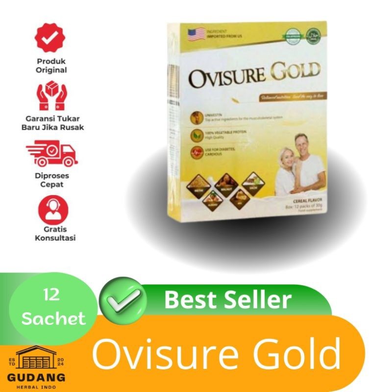 

( PROMO ) OVISURE GOLD MILK SUSU SOLUSI MASALAH TULANG DAN SENDI