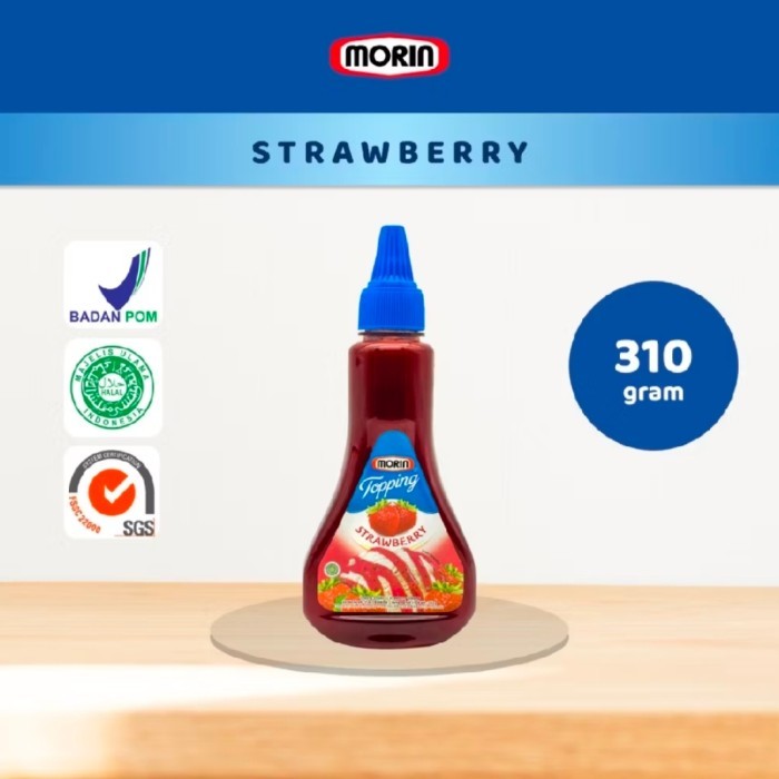 

Mariza Topping Jam Strawberry 310 gr / penghias kue mariza topping