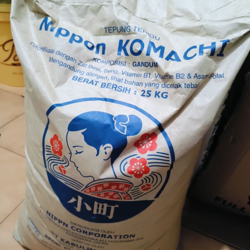 

Tepung Komachi 1Kg (Repack) / Tepung Protein Tinggi