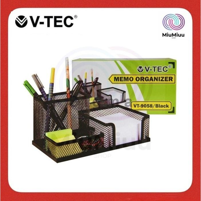 

AHHA Desk Memo Organizer VTEC Tempat Pulpen Meja VT-9058
