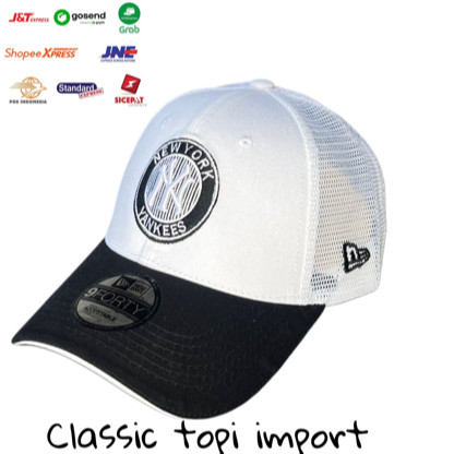 TOPI BASEBALL TRUCKER JARING NEW YORK YANKES /TOPI TRUCKER PRIA DEWASA /TOPI JARING ORIGINAL IMPORT