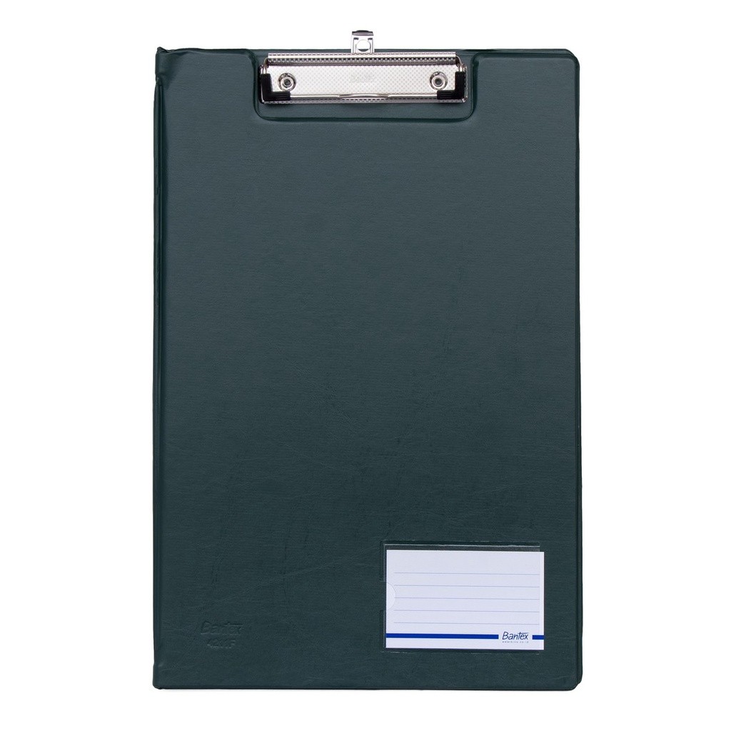 

PROMO HARI INI Bantex Clipboard With Cover Folio Green 4211 04