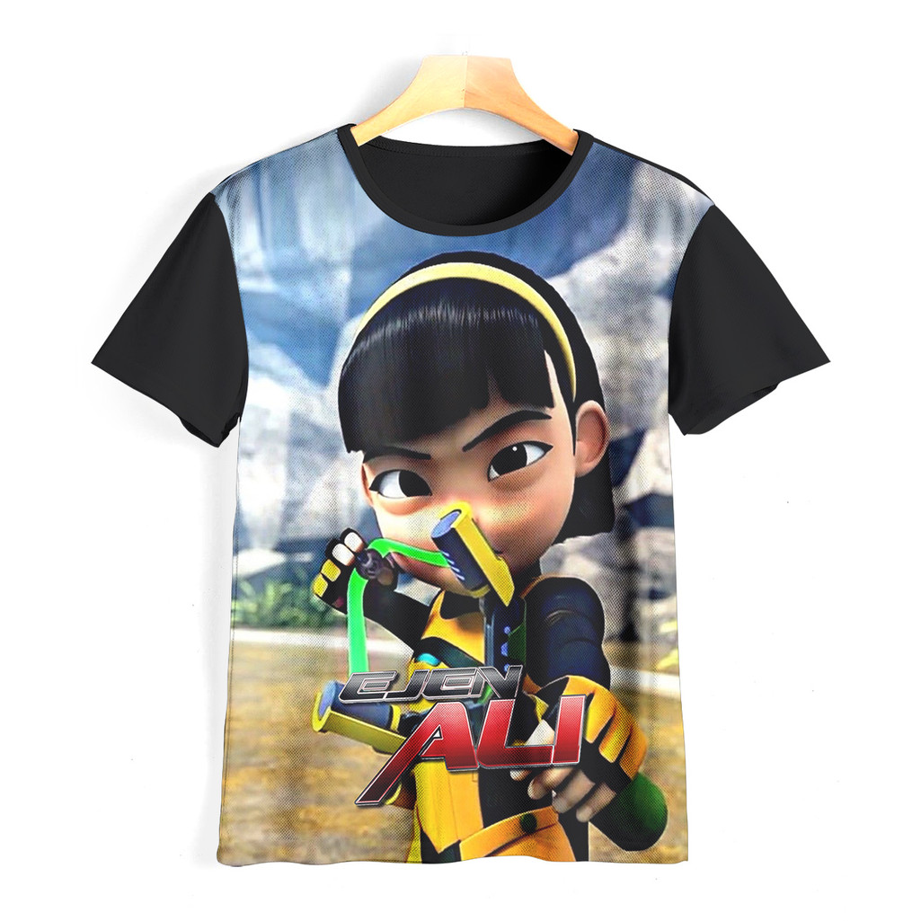 Kaos Ejen Alicia Keren dan Adem | Baju Ejen Alicia Untuk  Anak & Dewasa | 02EAC012