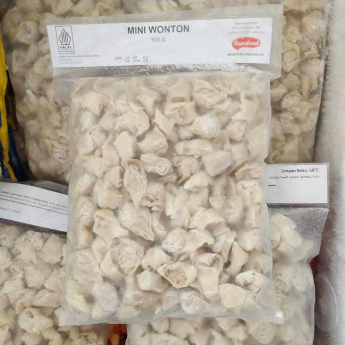 

mini wonton bumifood 500gr