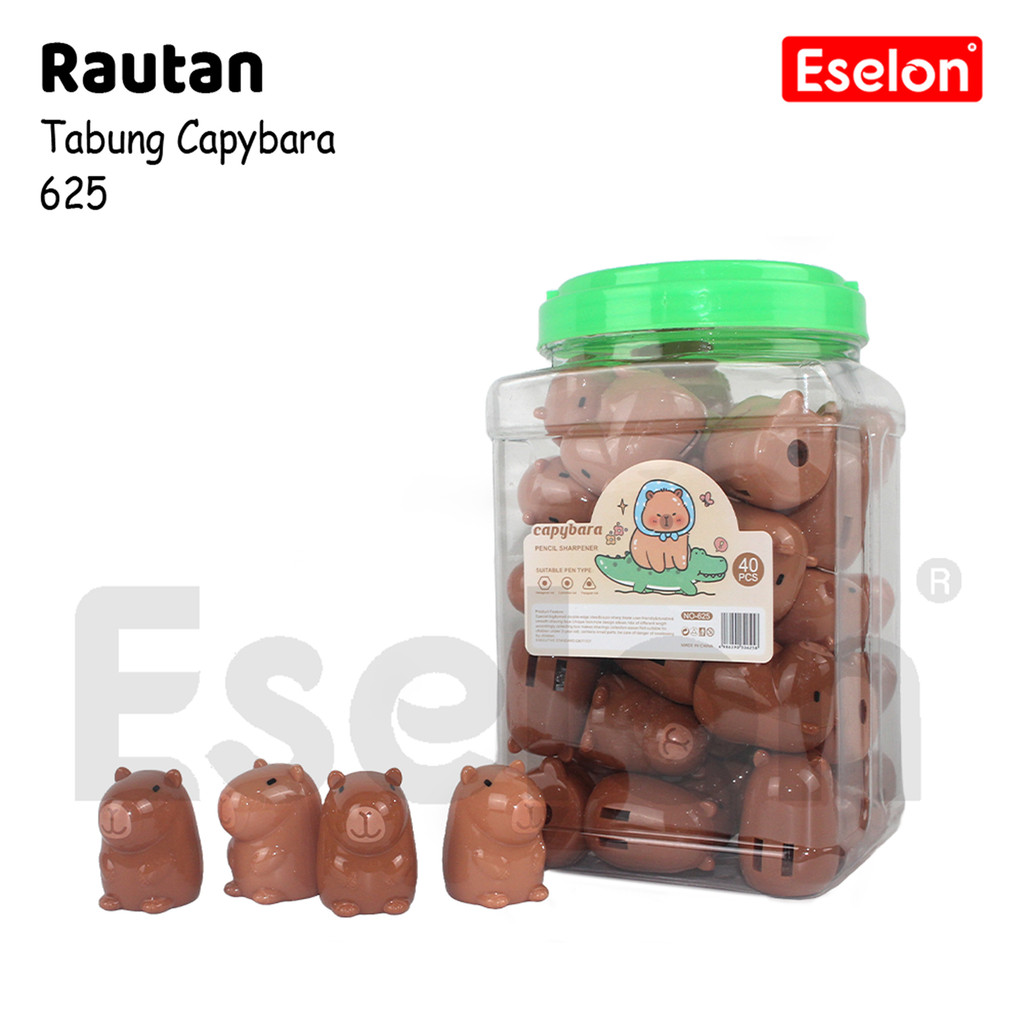 

1buah Rautan Capibala 625 / Serutan Pensil Karakter 1lubang