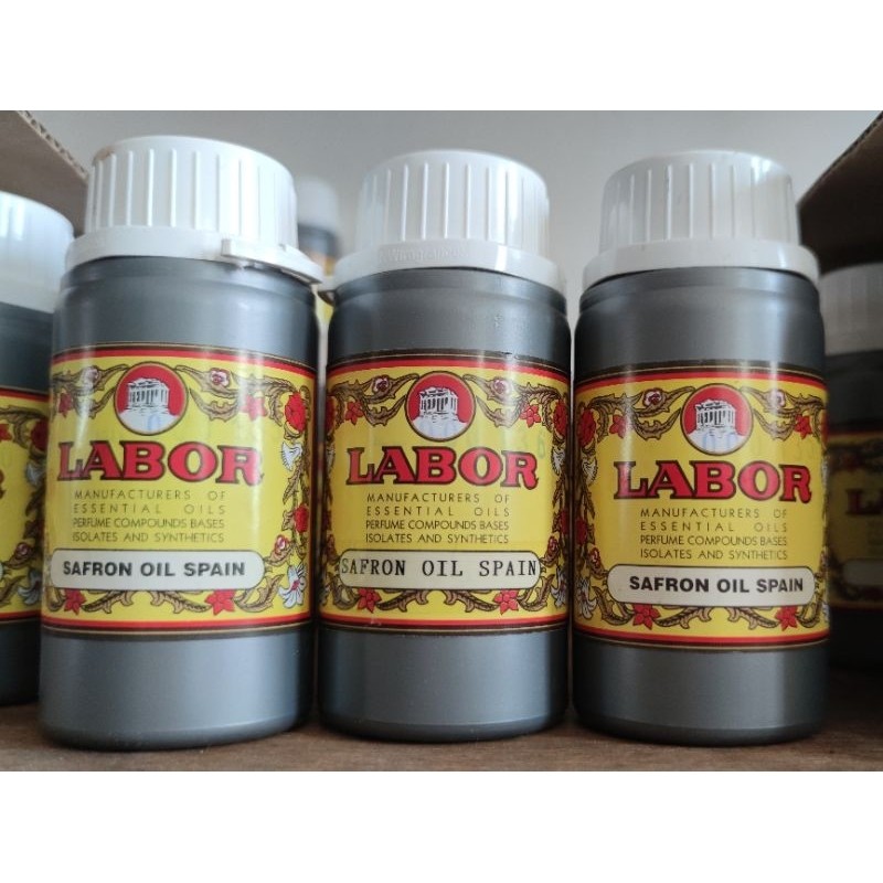 LABOR - SAFRON OIL SPAIN 100 GRAM | Bibit parfum murni original pabrik - Zafaron Putih
