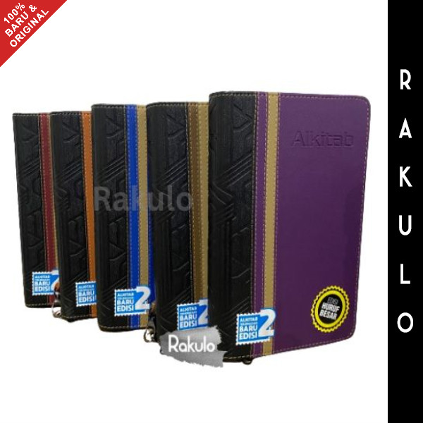 Terlaris Alkitab Ukuran Besar Big Letter TB2 064 TI BL Venta TB 2 Lansia Cover Resleting