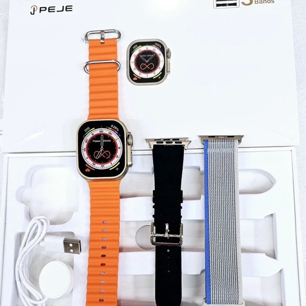 Smartwatch Peje ZW Ultra 9S Jam Tangan Smartwatch Pria Wanita Original mulus