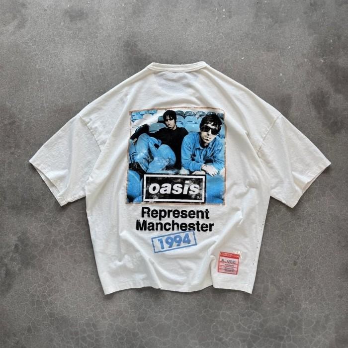 (TOP) REPRESENT OC x OASIS Tee 30 Year Anniversary of Definitely Maybe 1994 Album (Represent Owners 