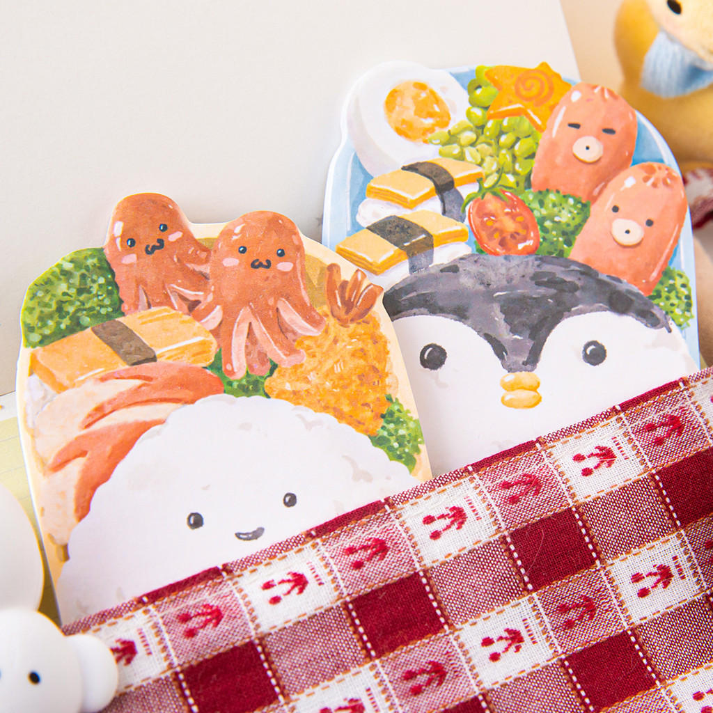 

30pcs Cute Cartoon Animal Tearable Creative Memo Pads Office School Japanese Stationery Self-Adhesive Stickers Posted Note Pads