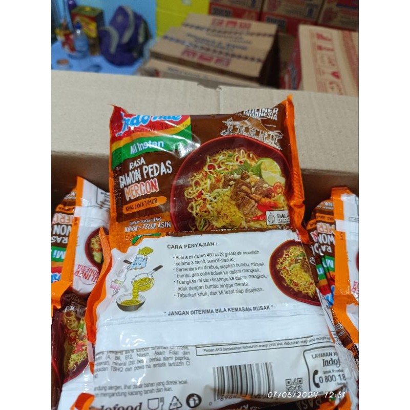 

Indomie Rawon Pedas Mercon