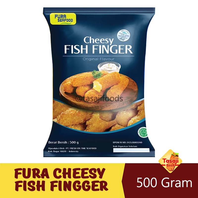

Fura Cheesy Fish Fingger 500 Gram Stick Ikan Isi Keju Asfar