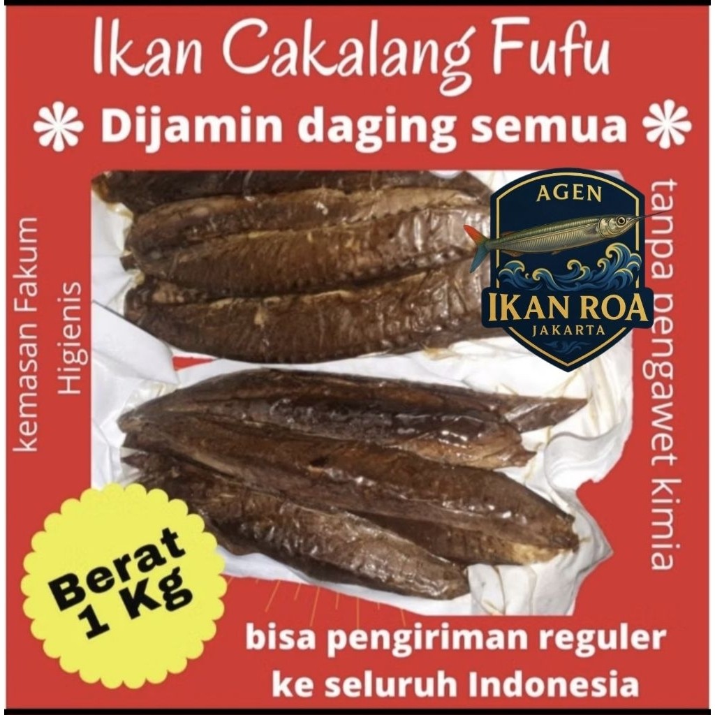 

Ikan Cakalang Fufu atau Cakalang Asap berat 1Kg dijamin daging semua