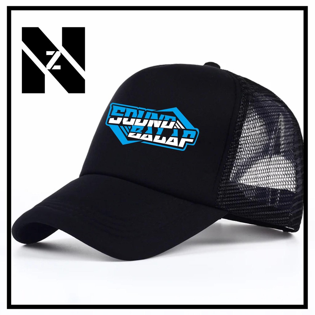 TOPI SOUND BALAP / TOPI JARING SOUND BALAP / TOPI TRUCKER SOUND BALAP SABLON DTF PREMIUM BISA COD