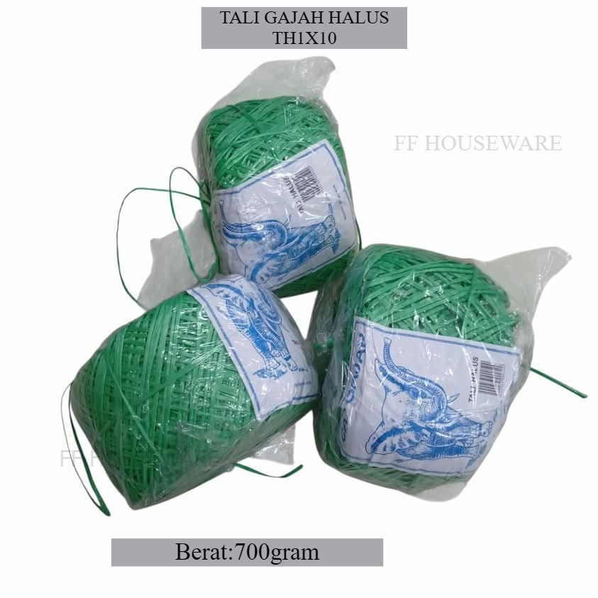 

TALI RAPIA GAJAH HALUS 700GRAM