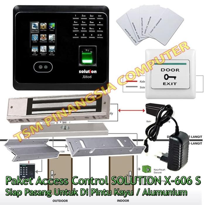 

Solution X606S Access control - Paket Akses Door Untuk Pintu Kayu