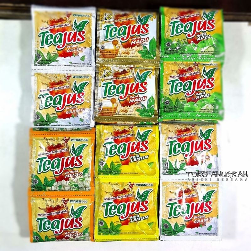 

UD- Tea Jus Minuman Serbuk Renceng 10 Sachet @ 8 gr [aneka rasa]