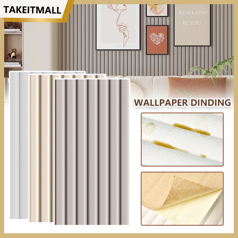 Wallpaper Dinding Foam 3D Motif / Wallpaper Sticker Dinding Foam Motif 3D Dekorasi Kamar