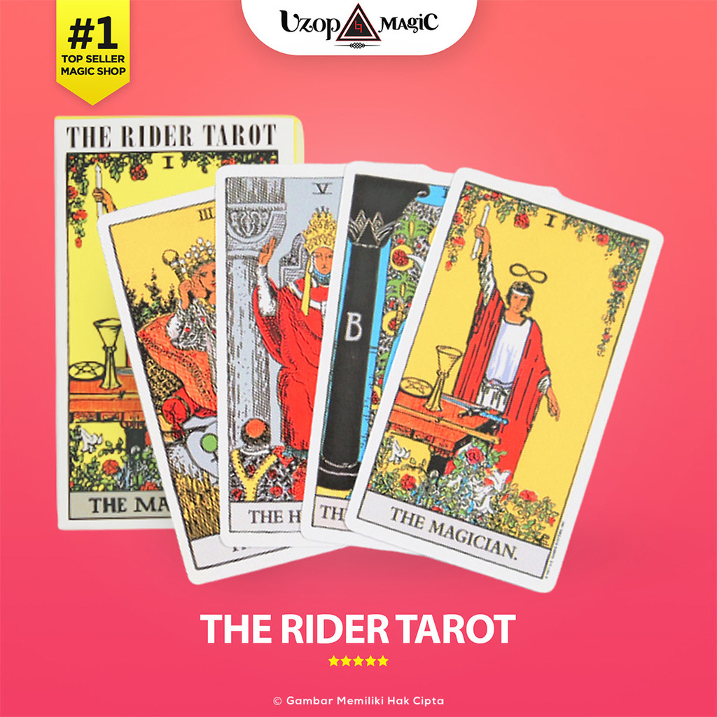 Kartu Tarot The Rider Tarot Reading - Uzop Magic Shop