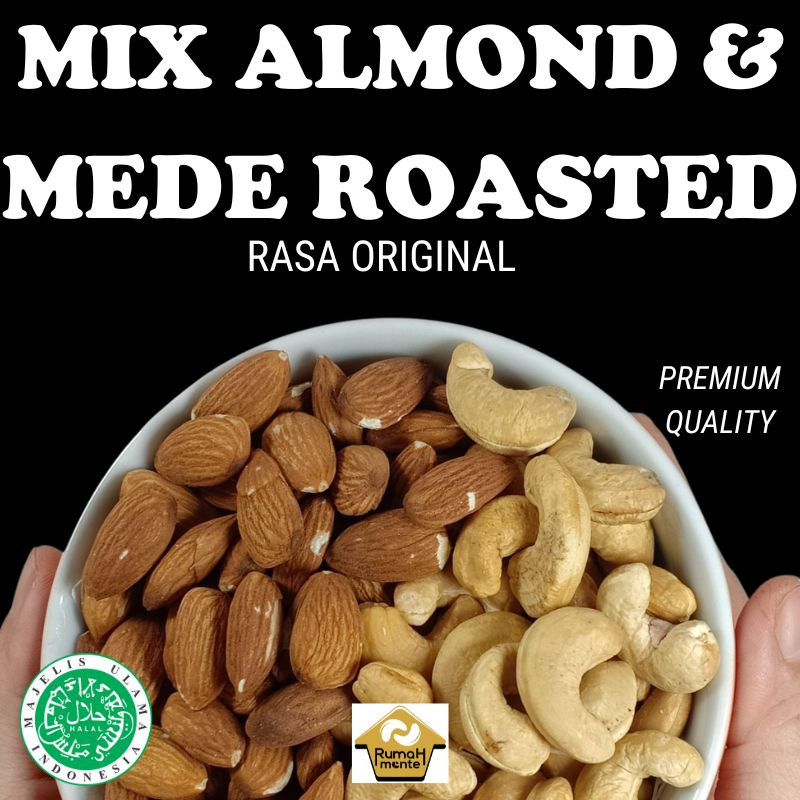 

TRAIL MIX KACANG MEDE KACANG ALMOND 500GR (MATANG OVEN PANGGANG CEMILAN DIET)