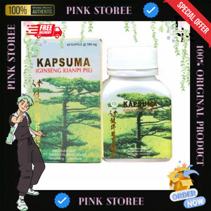 

RECENT SL !!! Promo Extra Gratis Ongkirr kapsuma usaha kita - Kapsuma ginseng kianpi - ISI 60 KAPSUL - BISA COD original produkkianpi 100% Original Produk ~PinkStoree