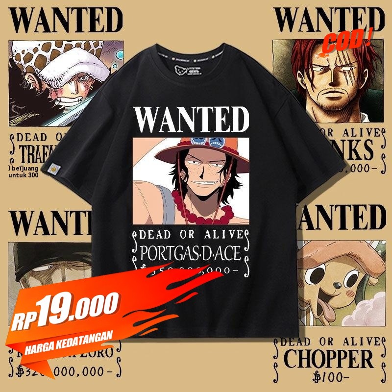 Fruit of the loom vintage tag Co T-shirt bermerek pria lengan pendek leher bulat Bounty Print