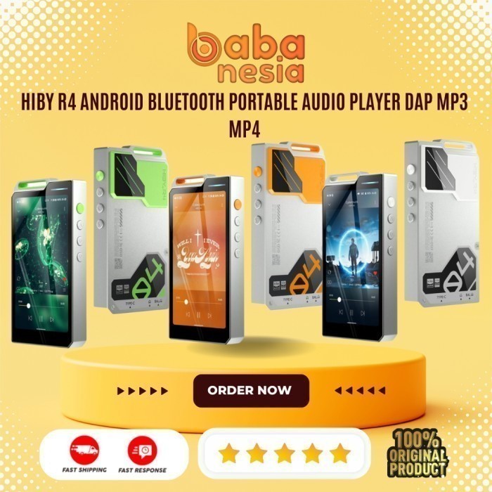 HiBy R4 Android Bluetooth Portable Audio Player DAP MP3 MP4