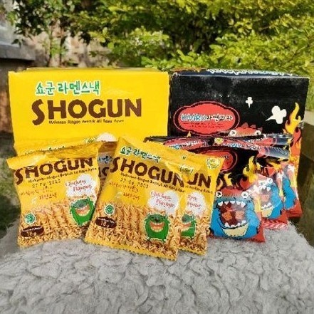 

Mie Shogun 1 box isi 20 - Mie Kremes Korea isi 20