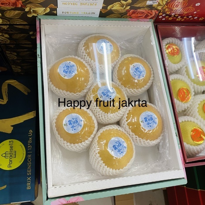 

hampers imlek 2024 | Buah pear singo korea premium Box special isi 7s