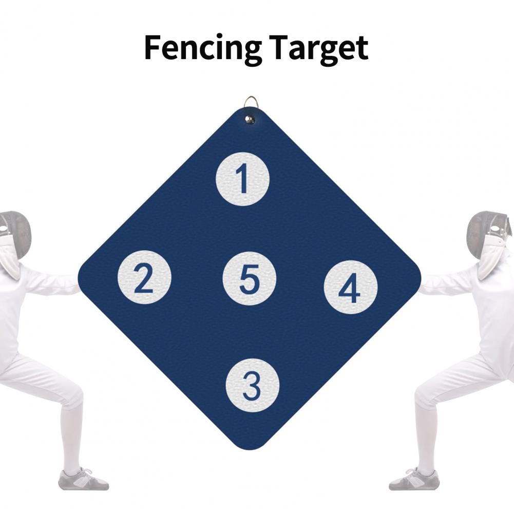 No Odor Five-hole Design Fencing Delicate Embossing Fencing Target Fencing Target Training Equipment
