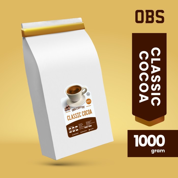 

BUBUK MINUMAN COKLAT 1KG | COCOA POWDER COKELAT ASLI | COKLAT PREMIUM