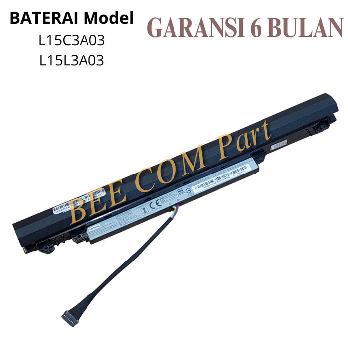 Baterai Batre Laptop 110-14IBR 110-15IBR Series L15C3A03 L15S3A02 L15L3A03 -BEE