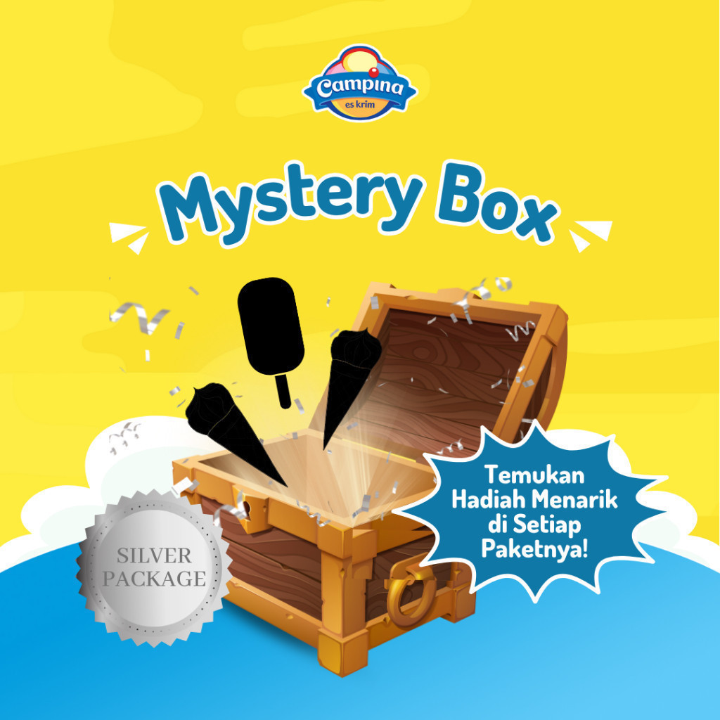 

Campina Mystery Box - Silver Es Krim