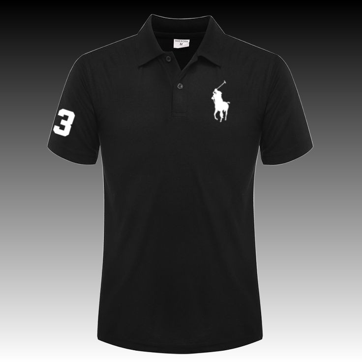 Kaos Polo Shirt Polo Ralph Lauren Logo Putih/ Baju Kaos Kerah Pria Dan Wanita Quality - Tenabang Fas