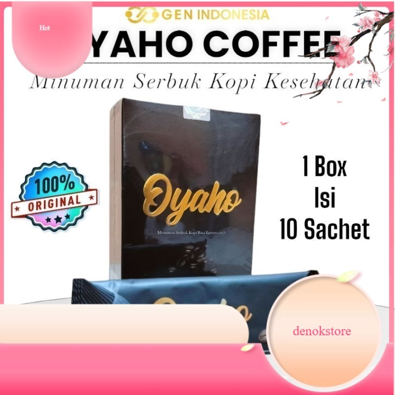 

OYAHO COFFEE 1 BOX ISI 10 SACHET ORIGINAL KOPI KESEHATAN