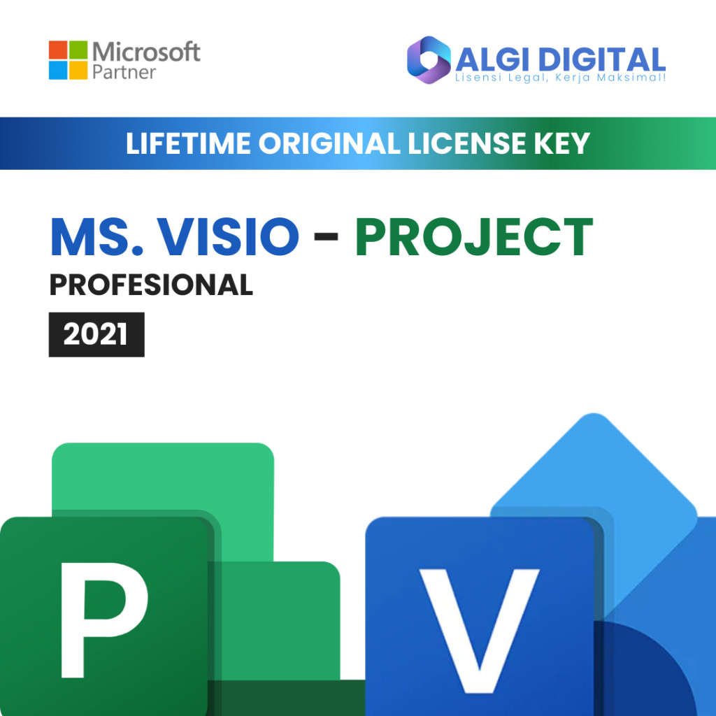[PROMO] LIFETIME MICROSOFT VISIO / PROJECT 2016/2019/2021 ORIGINAL LICENSE KEY