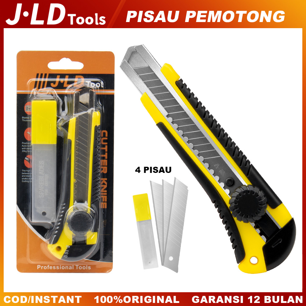 

JLD Cutter/Pisau pemotong Cutter Knife/4 mata Pisau/Acrylic knife Cutter Kecil pisau kecil Serbaguna Knife mini